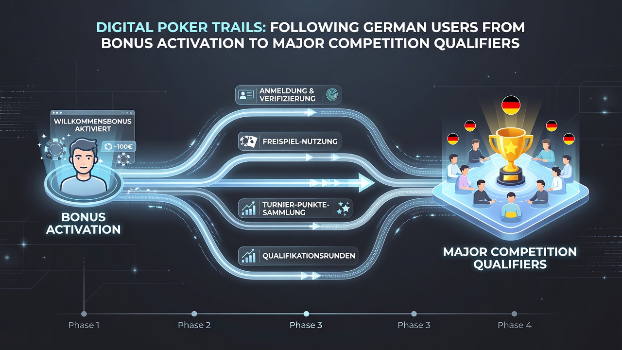 Analyse von Poker-Nutzerpfaden in deutschen Märkten mit Fokus auf Qualifikationen