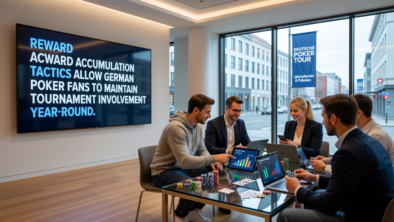 Punkteakkumulation und Turnierqualifikationen im deutschen Poker